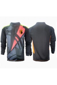 Fotbalové Dres Belgie Brankářské Domácí Oblečení ME 2024 Dlouhý Rukáv